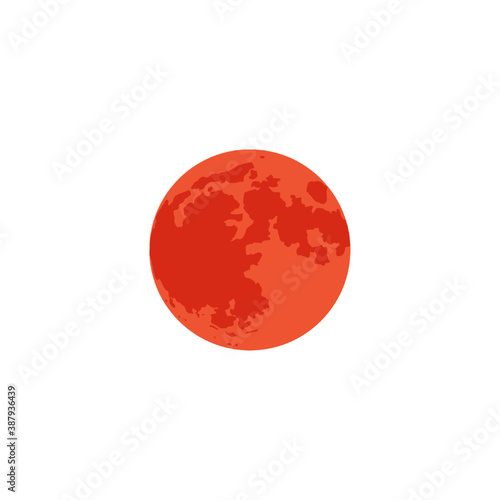 Full Moon Illustration - Halloween Set