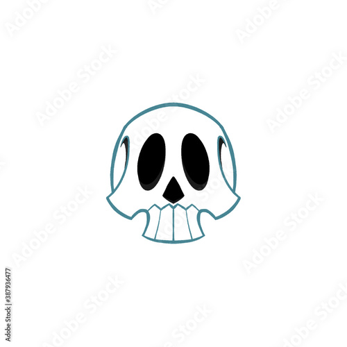 Skull Illustration - Haloween Set