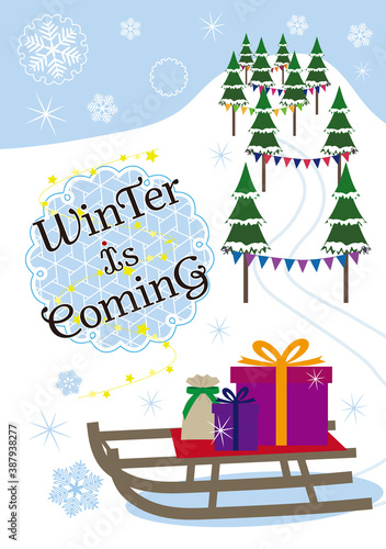 "Winter is Coming" Gift Box Greetings