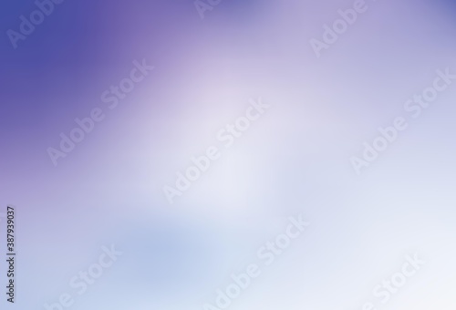 Light Purple vector blurred shine abstract template.