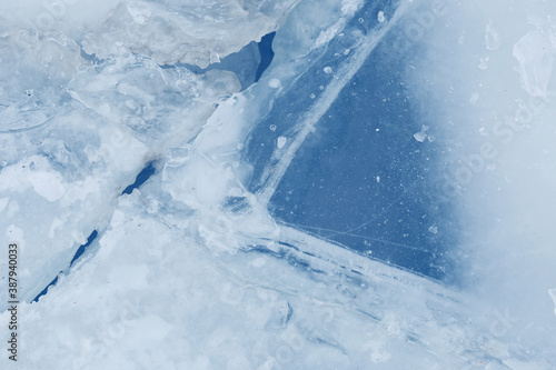 ice texture background © Olga Burmistrova