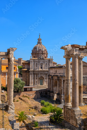 Roman Forum in City of Rome