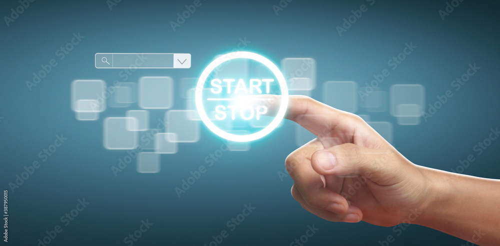 Hands touching button screen interface global connection customer networking Hands touching button screen interface global connection customer networking