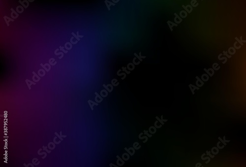 Dark Multicolor vector abstract bright template.