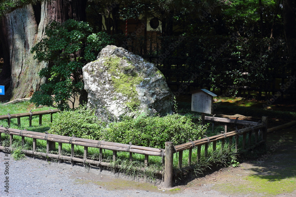日本の埼玉県、初夏の平林寺の美しい自然の風景