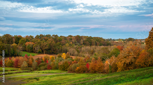 autumn in the french countryside  Pyrenees Atlantiques