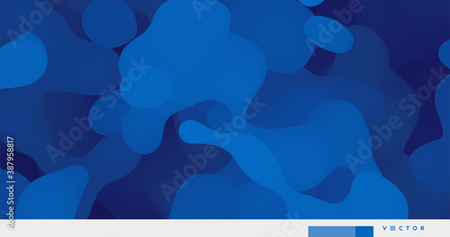 Background with colorful spots and sprays. Paint splash. Banner made of bright stains. Design for flyer, poster, cover or brochure. 3D vector illustration.
