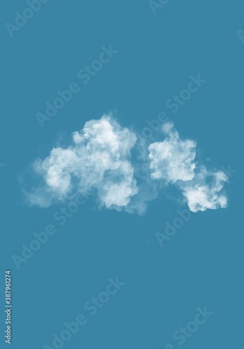 blue sky with clouds