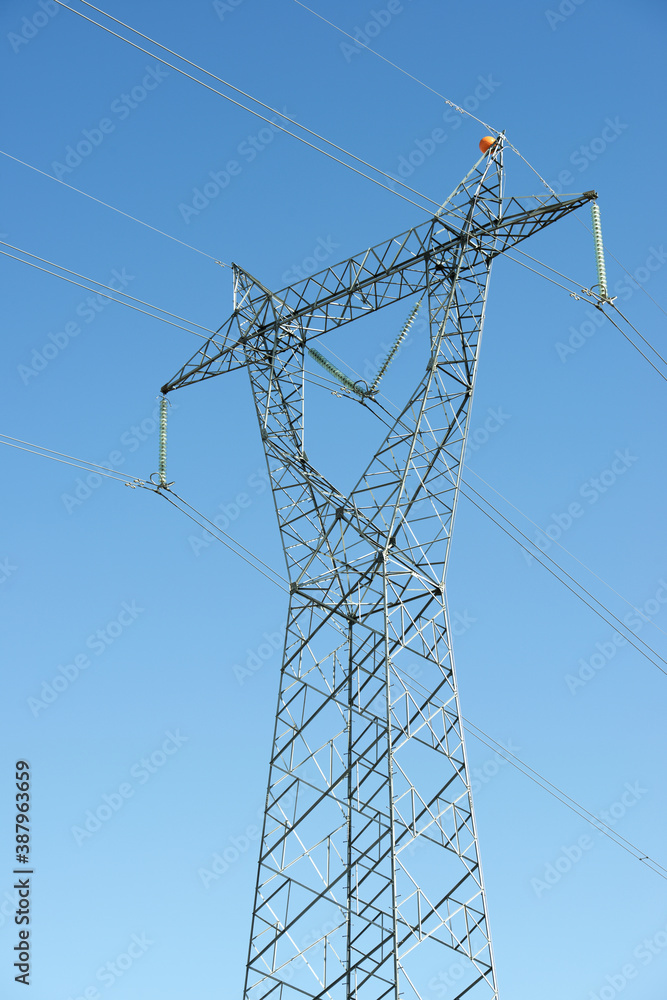 Power line close up