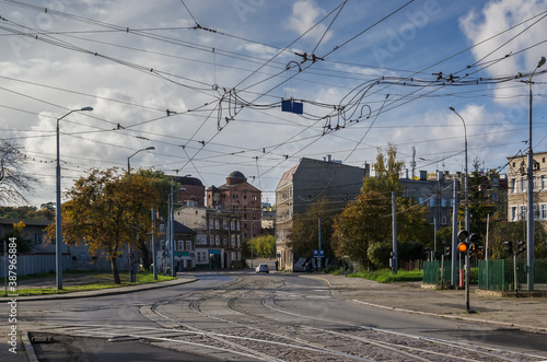 TRAMWAY - Transport infrastructure in a large city 