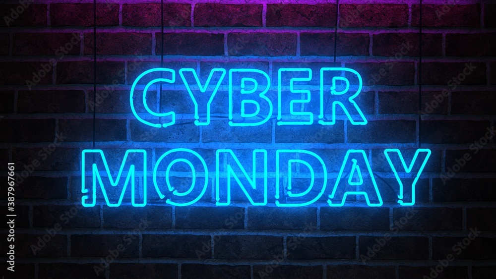 Neon Sign Cyber Monday