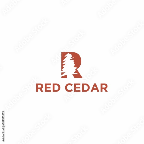 red cedar letter R logo