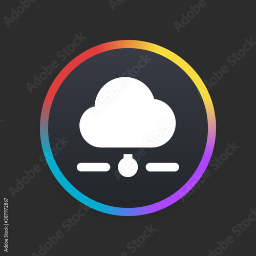 Cloud Network - App Button