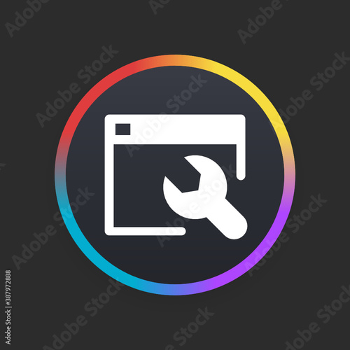 Browser Settings - App Button