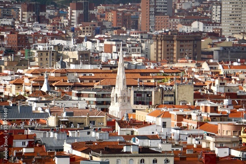 city view from Bilbao Spain, Bilbao architecture