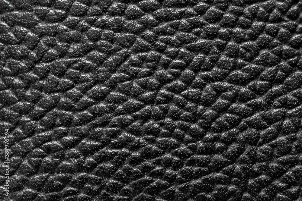 Black leather surface as texture (background) Black leather surface as texture (background)