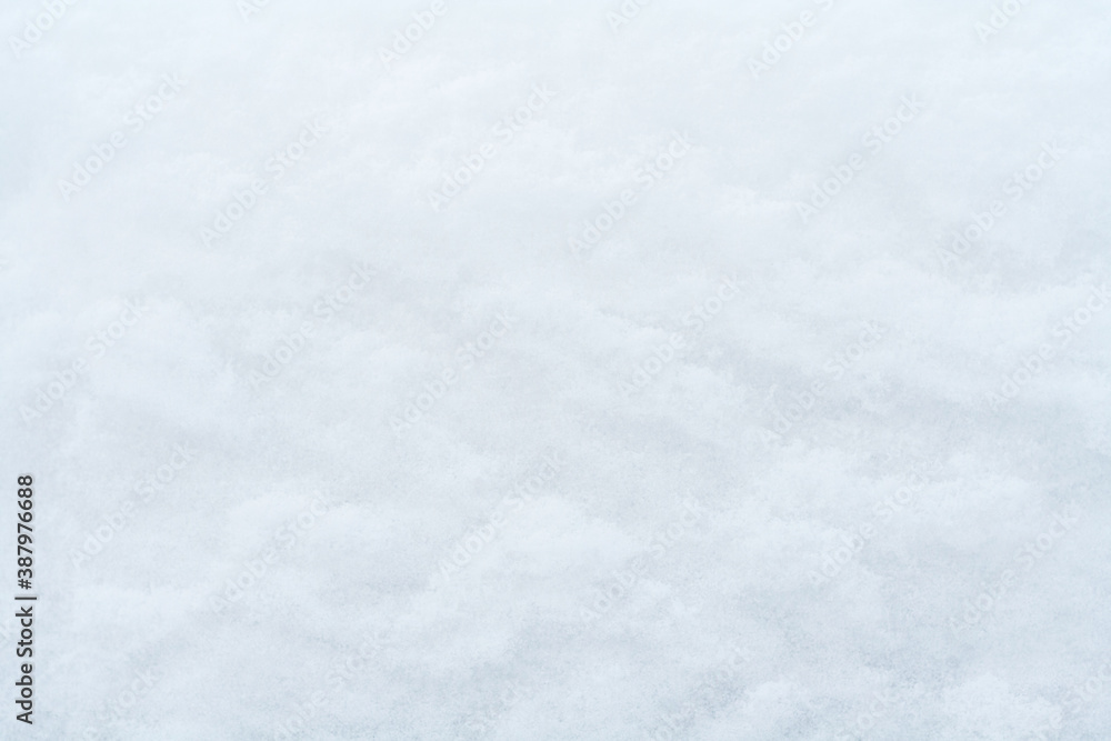 Fototapeta premium Snow surface as background, texture