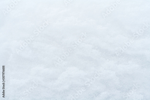 Snow surface as background, texture © Mikhail