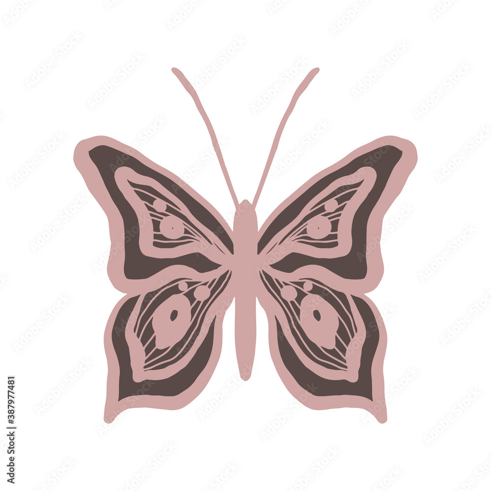 A graceful pink and black butterfly that looks like dramatic lace. Elegant and gothic stylish logo for womenswear brand of clothing, cosmetics, perfumery. Corporate identity in dark colors A graceful pink and black butterfly that looks like dramatic lace. Elegant and gothic stylish logo for womenswear brand of clothing, cosmetics, perfumery. Corporate identity in dark colors
