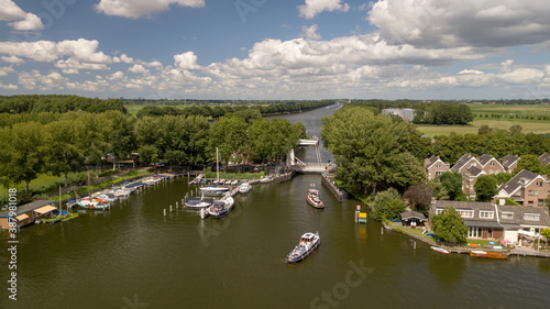 Bridge of Nigtevecht in the Netherlands photo