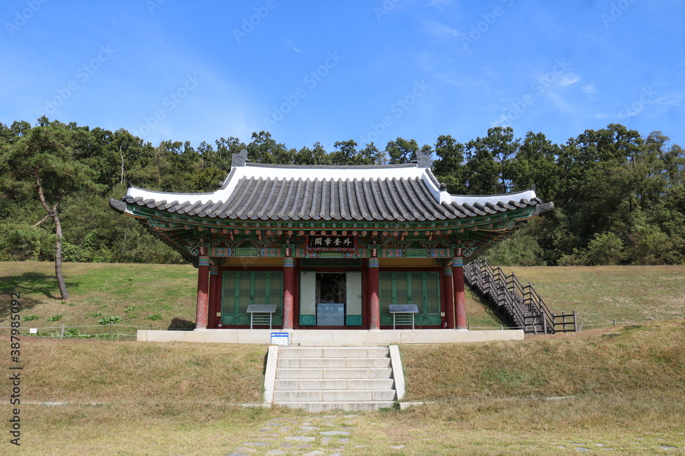 pavilion in the garden