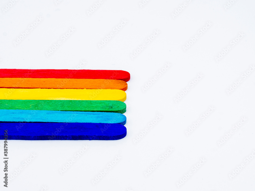stack of colorful wooden stack of colorful wooden