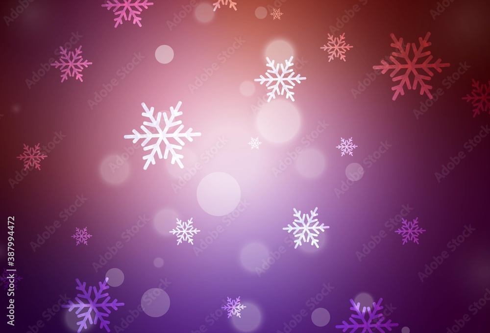 Dark Pink, Yellow vector backdrop in holiday style. Dark Pink, Yellow vector backdrop in holiday style.