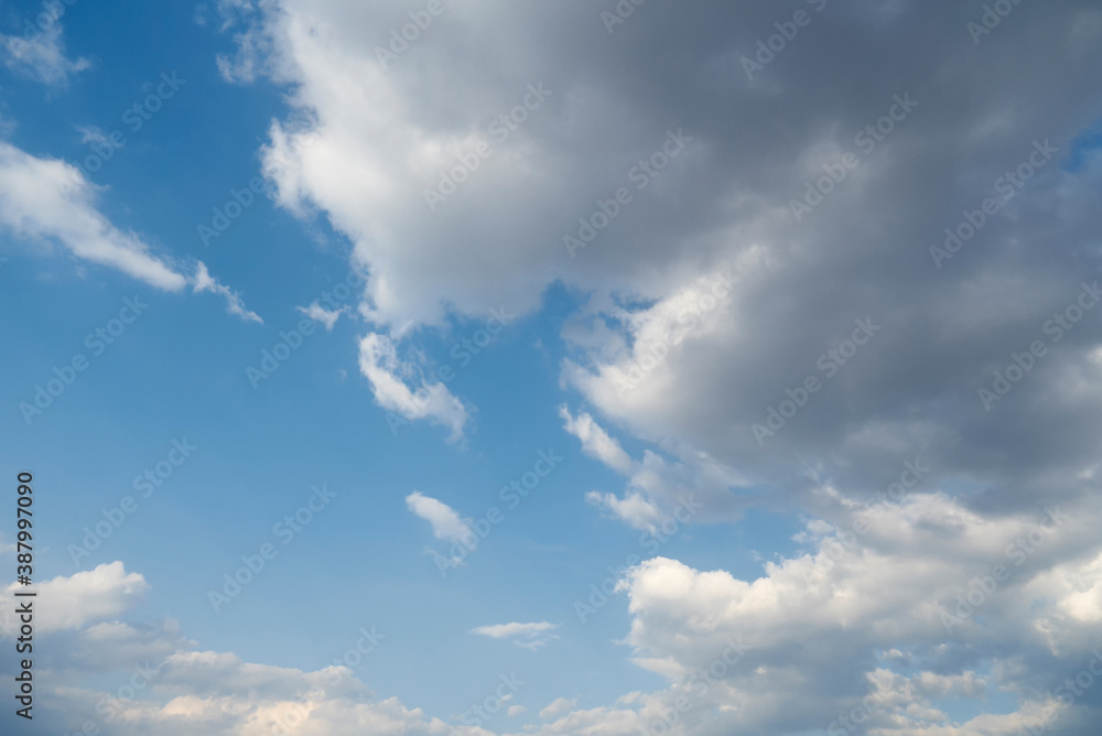 Sky with dramatic dark clouds. Sky with dramatic dark clouds.