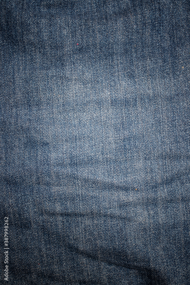 Texture of old worn jeans for background Texture of old worn jeans for background