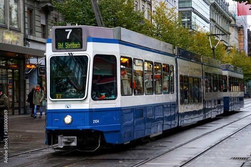 Tram Zuerich Strrassenbahn