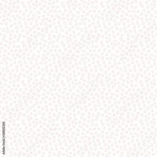 Seamless vector background with random pink elements. Abstract ornament. Dotted abstract pink pattern