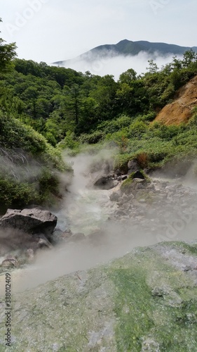 river in the mountains