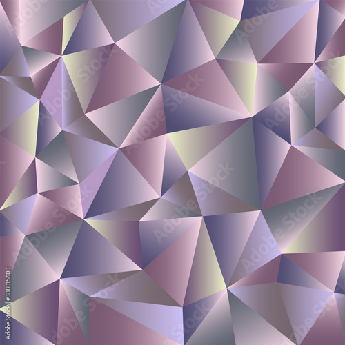 Geometric pattern  triangles background  polygonal. Vector illustration