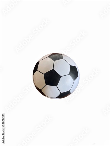 Soccer ball isolated on white background