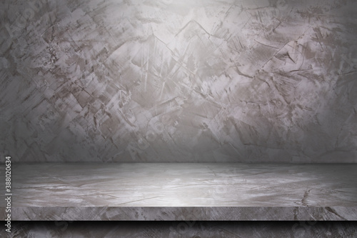 Texture of grey concrete wall background