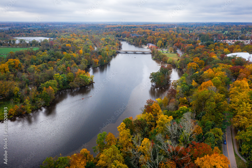 Autumn Foliage in Princeton New Jersey