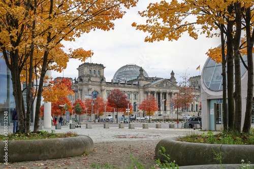 Photography Berlin Reichstag Hauptstadt im Herbst