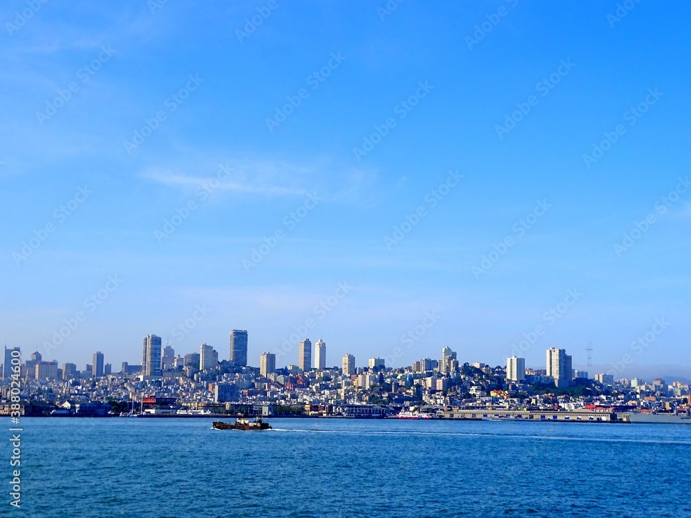 North America, United States, California, San Francisco, skyline