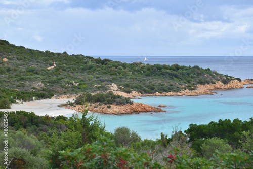 Idyllic beach  Spiaggia del Principe atSardinia/Italy photo