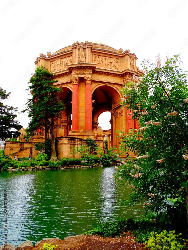 North America, USA, California, the Palace of Fine Arts in San Francisco North America, USA, California, the Palace of Fine Arts in San Francisco