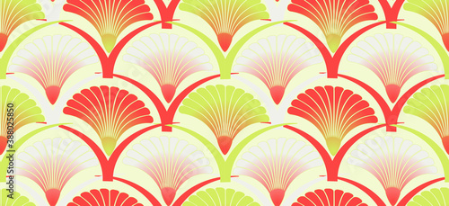 floral asian style wallpaper red wasabi
