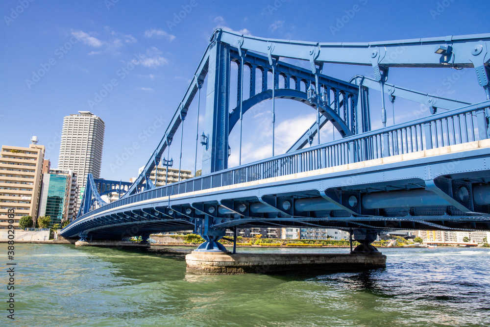 Obraz premium 東京の青い橋