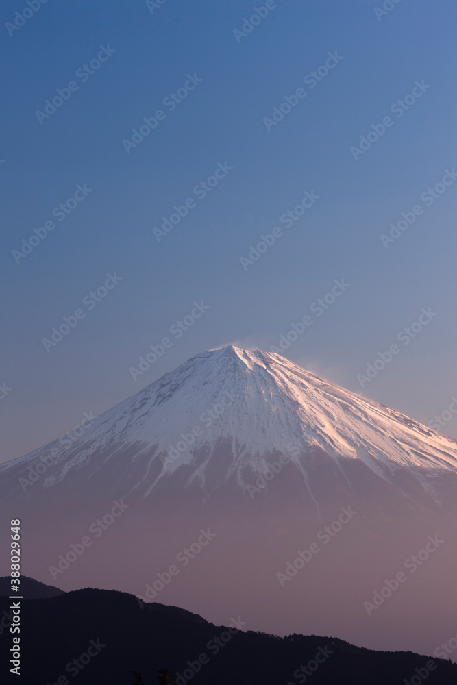 Fototapeta premium 清水区吉原からの富士山
