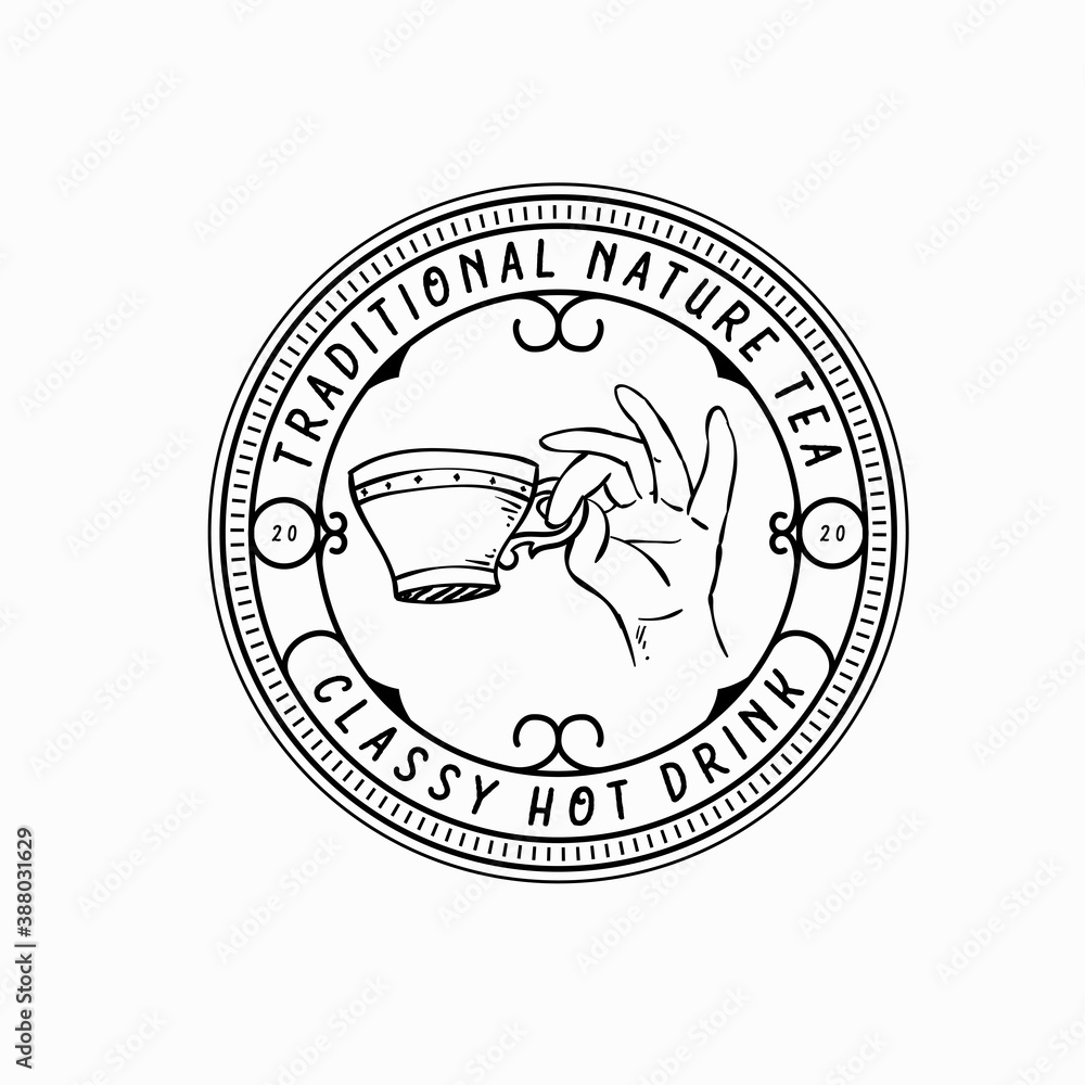 Tea drink party feminine hand with manner Tea drink party feminine hand with manner