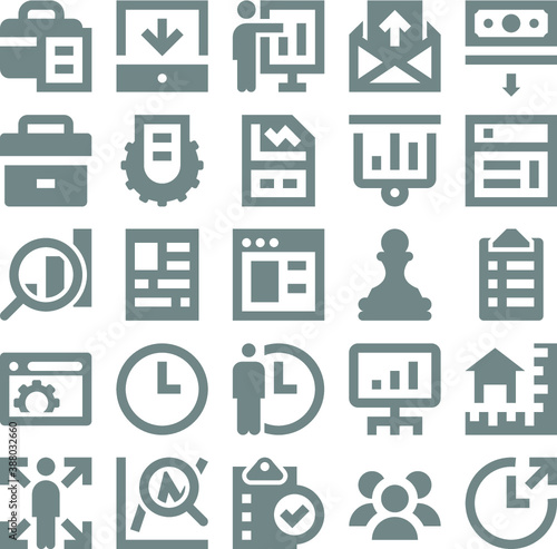 Project Management Vector Icons 