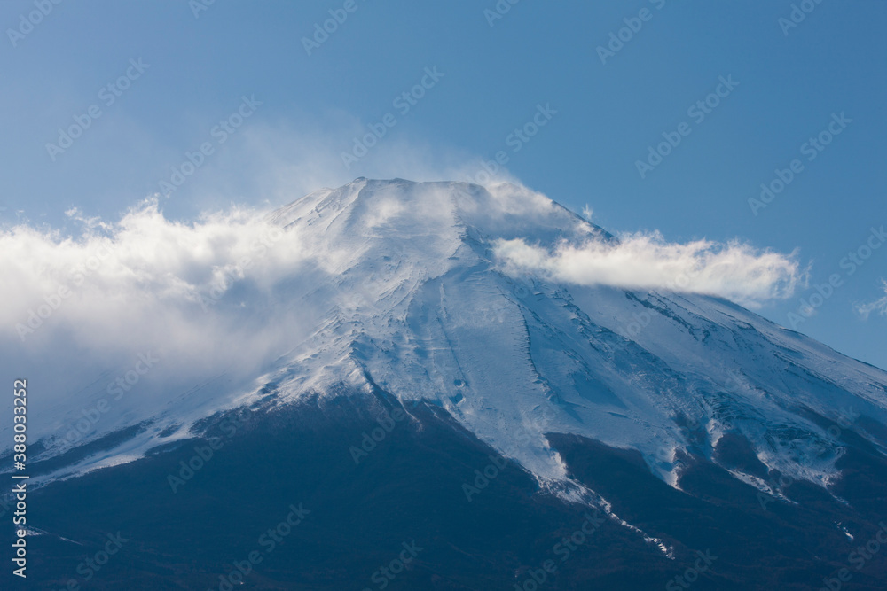 山中湖側からの富士山 山中湖側からの富士山