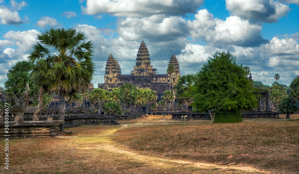 Φωτογραφία Ancient ruins of Angkor  temple in Angkor Wat complex, Cambodia.
