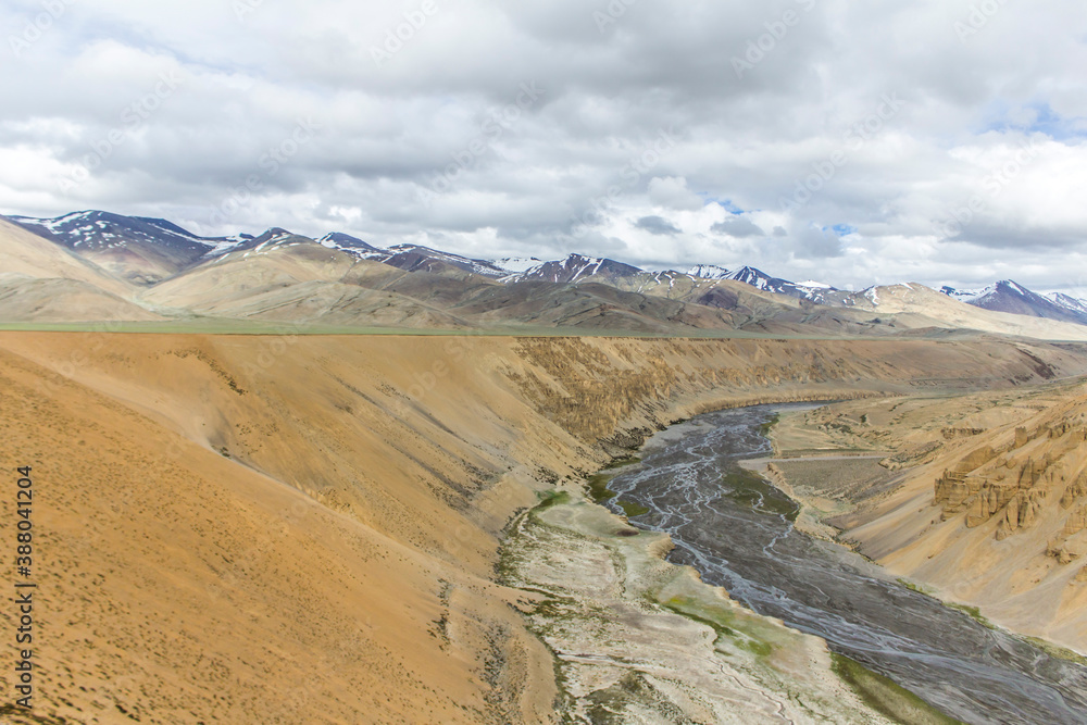 Various views of the Manali Leh Highway