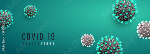 Covid-19. Coronavirus infection spread disease background concept. Medical health risk concept