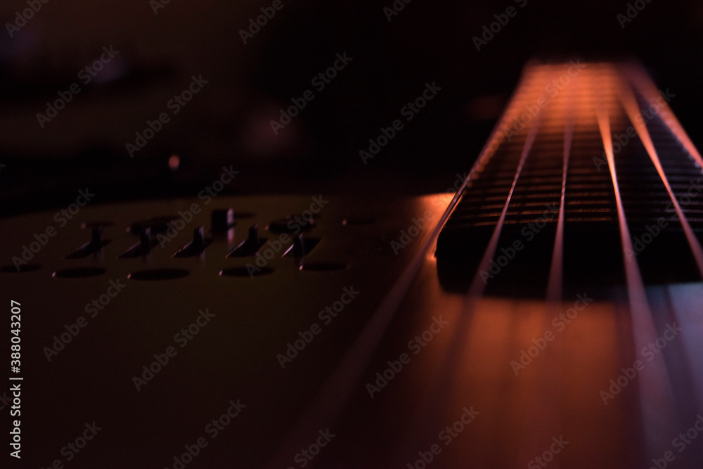 Fototapeta premium guitar close up